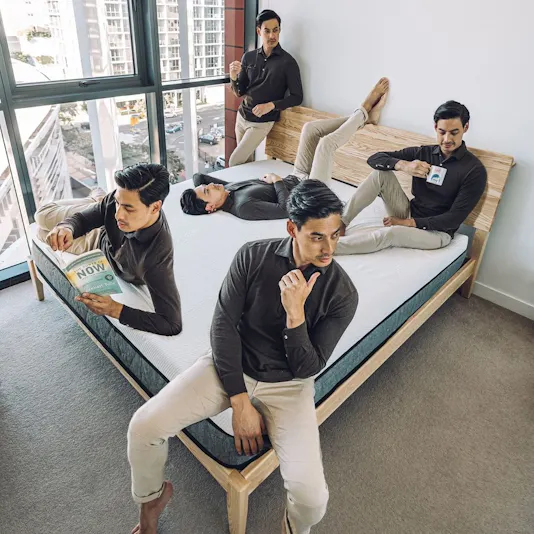 Ecosa Bed Base with Larry Lim